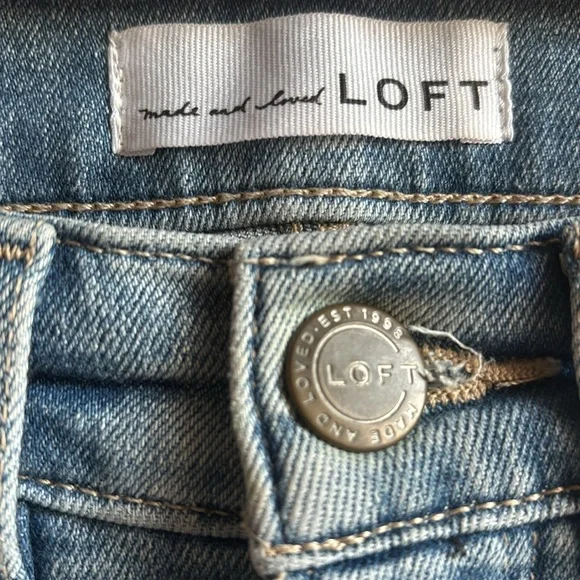 LOFT crop jeans 24/00 - Picture 3 of 15